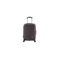 InUSA Royal PC/ABS Plastic Carry-On Luggage Brown (IUROY00S-BRO)