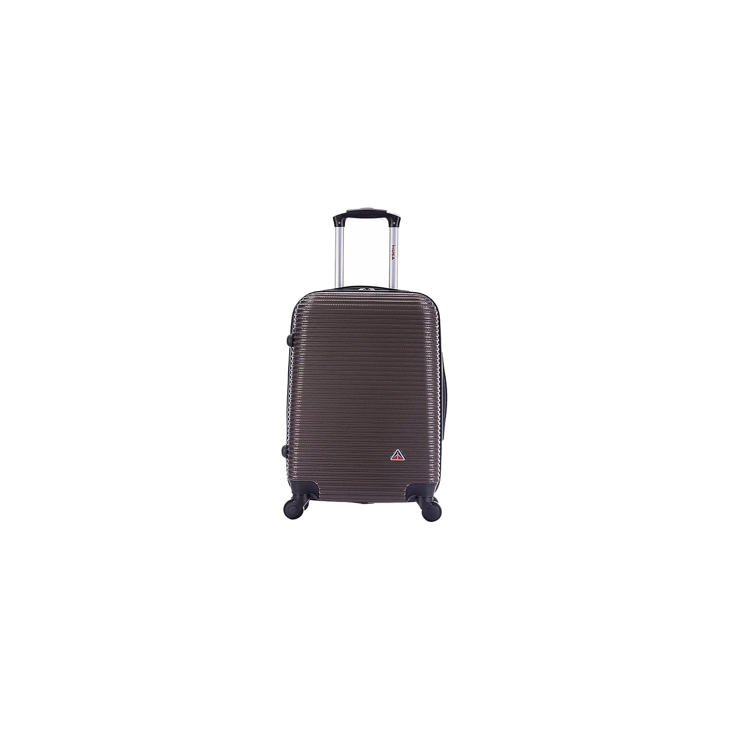 InUSA Royal PC/ABS Plastic Carry-On Luggage Brown (IUROY00S-BRO)