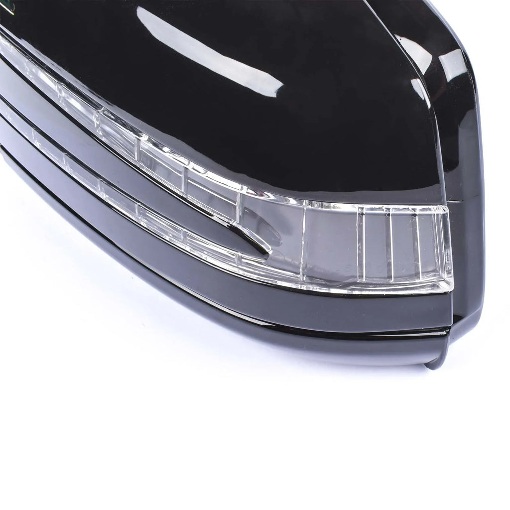 GELUOXI Driver Side Rear View Mirror for Mercedes-Benz E-Calss Sedan Wagon 2010-2016 Black 1Pc