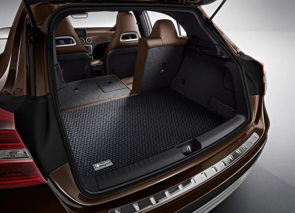 ToughPRO - Cargo Mat Matching with CHRYSLER Pacifica - All Environment Heavy Duty (Made in USA) - Black Rubber - 2003