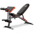 GIKPAL Adjustable Weight Bench Foldable Incline Bench Workout Dumbbell Bench Strength Training Bench for Home Gym Support up to 800lbs