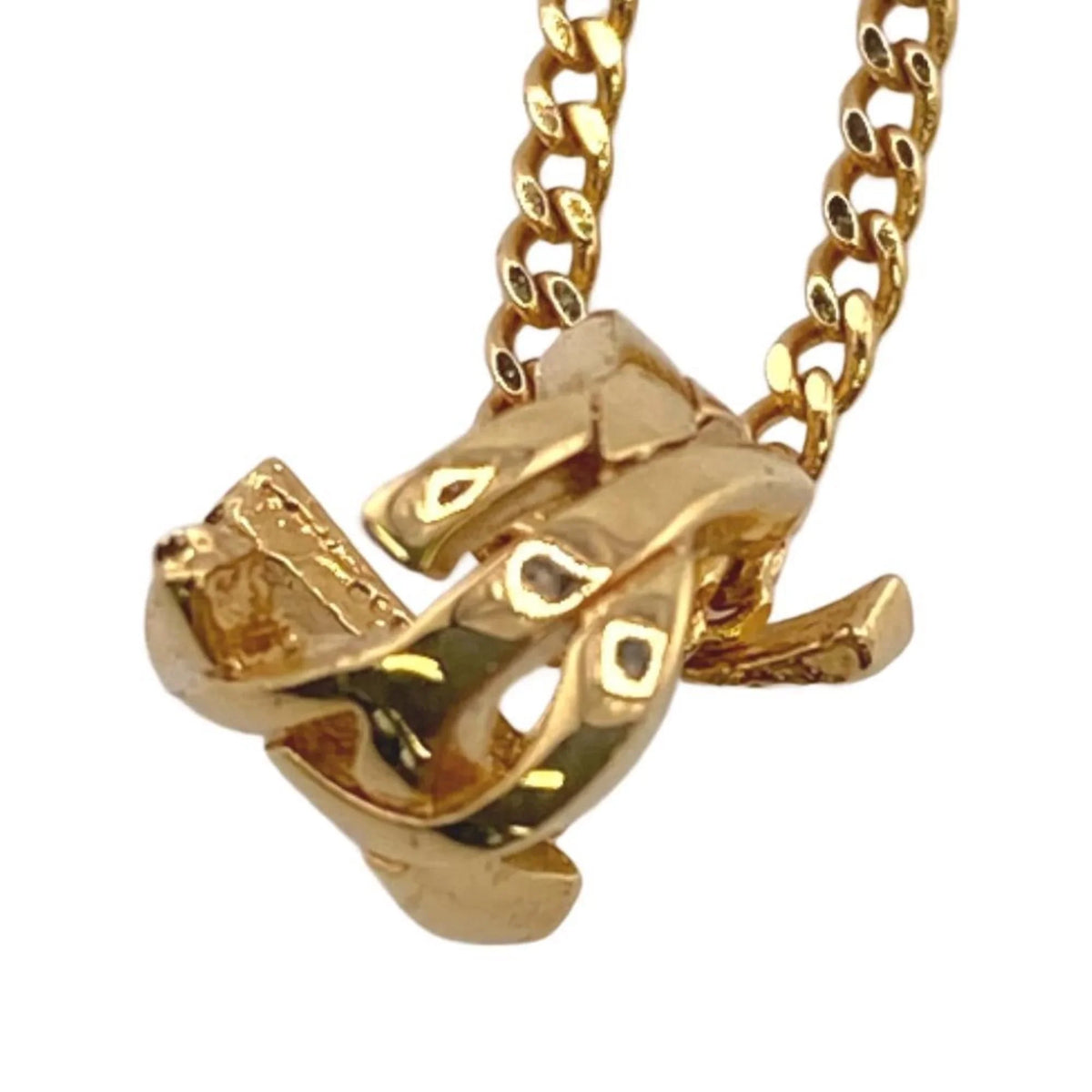 Pre-Owned SAINT LAURENT YSL Bracelet Gold Women's Z0006130 (Good)