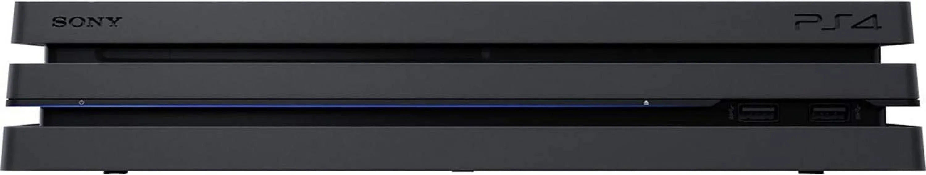 Pre-Owned Sony PlayStation 4 Pro 1TB Gaming Console Black Headset 2 Controller With BOLT AXTION Cleaning Kit Bundle (Refurbished: Like New)