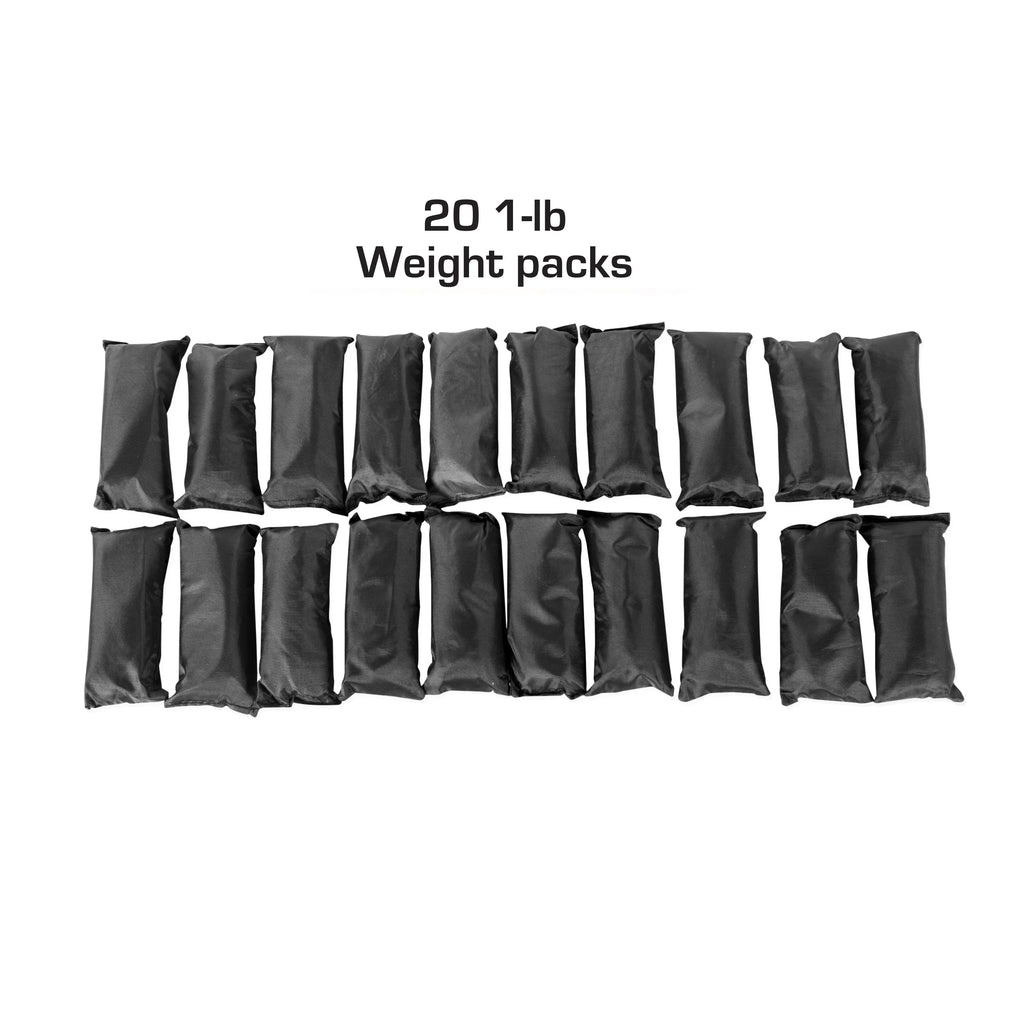 Athletic Works 20lb Adjustable Weighted Training Vest
