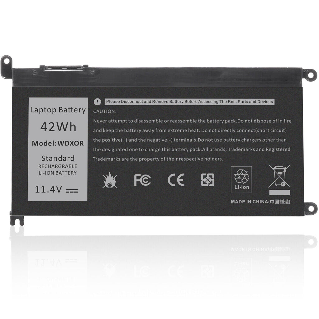42Wh For Dell Inspiron 15-5567 5568 14-7460 P58F T2JX4 Battery WDXOR WDX0R