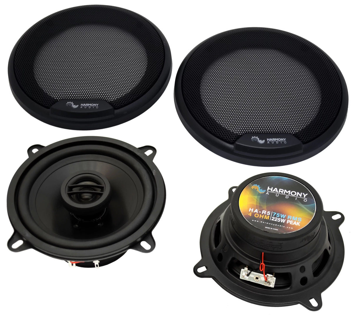 Fits Mercedes 300 Series 1981-1996 Rear Deck Replacement Harmony HA-R5 Speakers