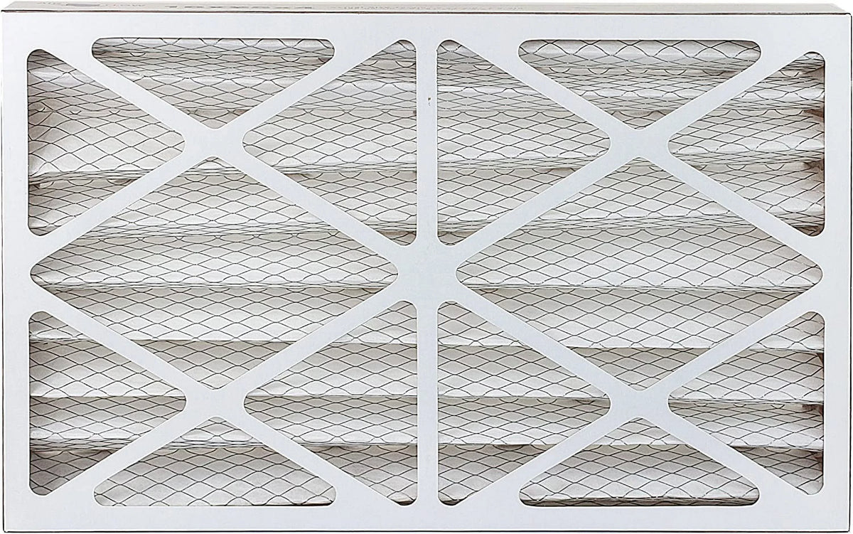 Filterbuy 8x20x4 MERV 13 Pleated HVAC AC Furnace Air Filters (3-Pack)