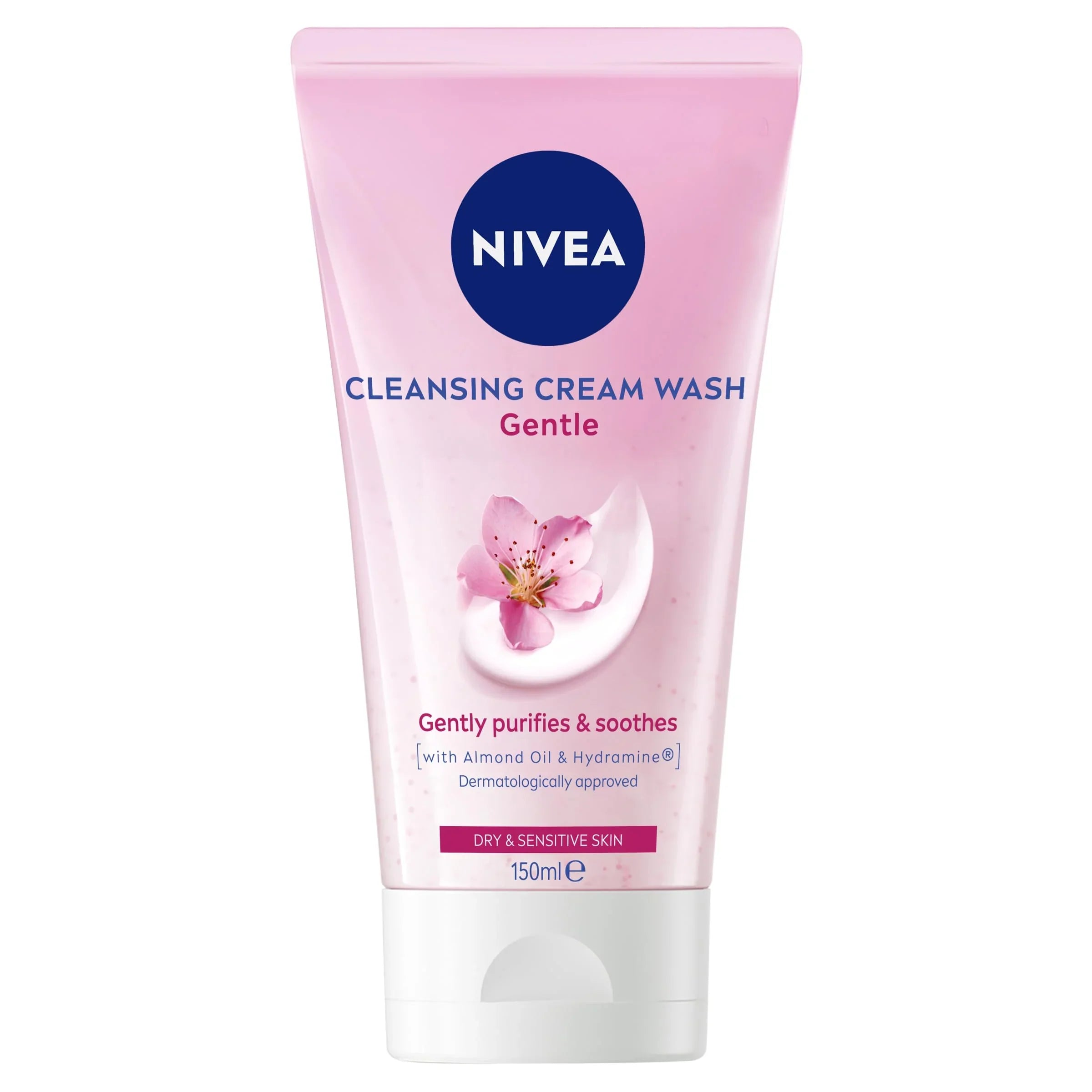 Nivea Visage Daily Essentials Gentle Cleansing Cream Wash For Dry & Sensitive Skin (150Ml)