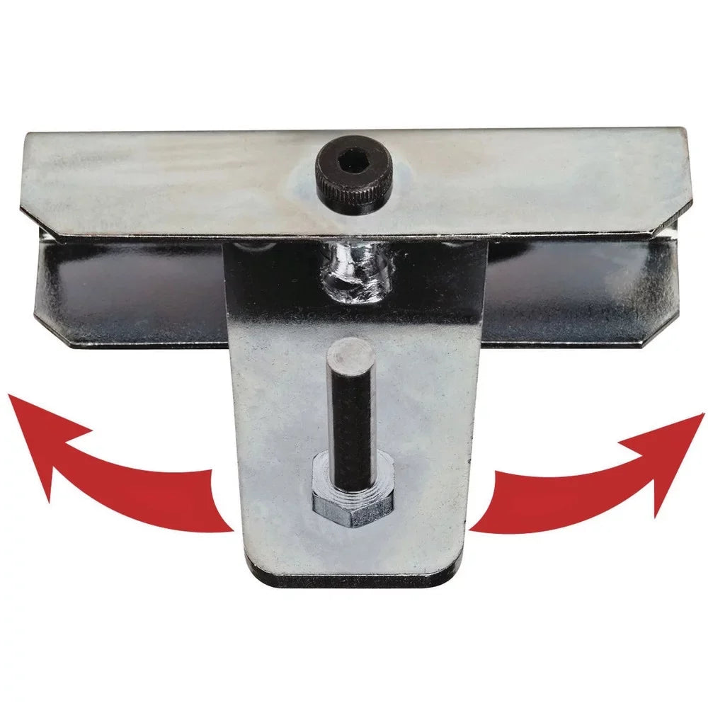 Delta PAC1596000 Aluminum Mid-Lid Dual Lid Full-size Crossover Truck Box (Bright)