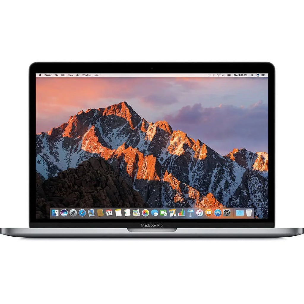 Pre-Owned MacBook Pro Tach bar2017 13" 3.1GHz i5 16 GB RAM 512 GB SSD, Case and Apple Wireless Mouse, Mac OS Monterey, (Refurbished: Like New)