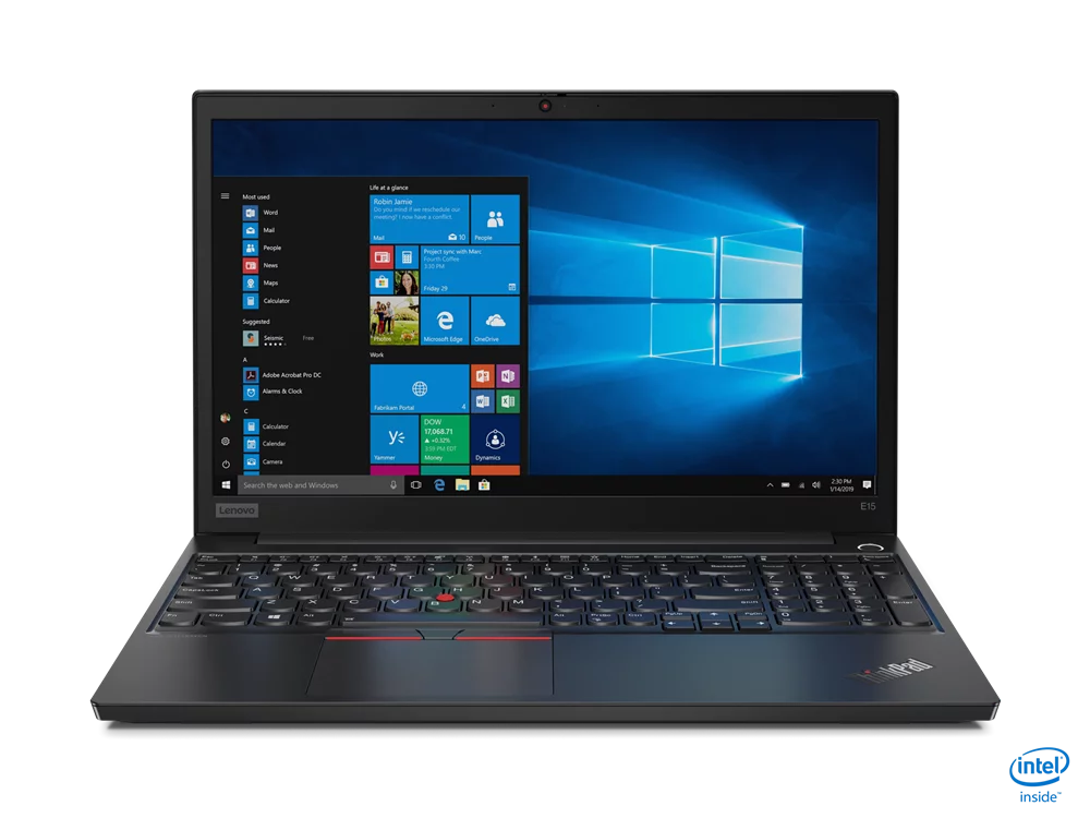 Restored LENOVO 20RDCTO1WW-102 ThinkPad E15 15.6" 1920 x 1080 i3-10110U 2.1GHz Intel UHD Graphics 4GB RAM 500GB HDD Win 10 Home Black (Refurbished)