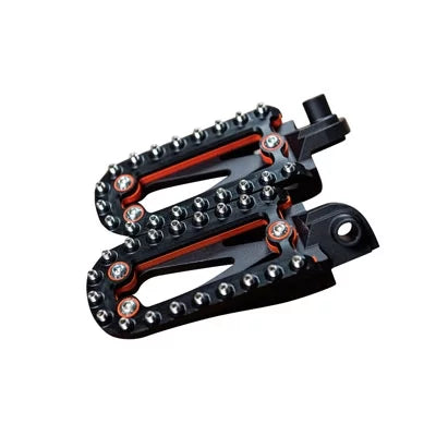 Fasst Impact Adventure Pegs Black/Orange for KTM 150 XC 2010-2015