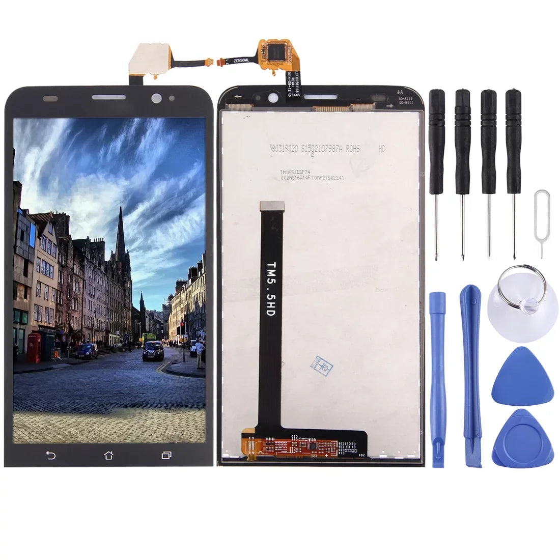 Cellphone Repair Parts OEM LCD Screen for Asus ZenFone 2 ZE550 / ZE550ML with Digitizer Full Assembly