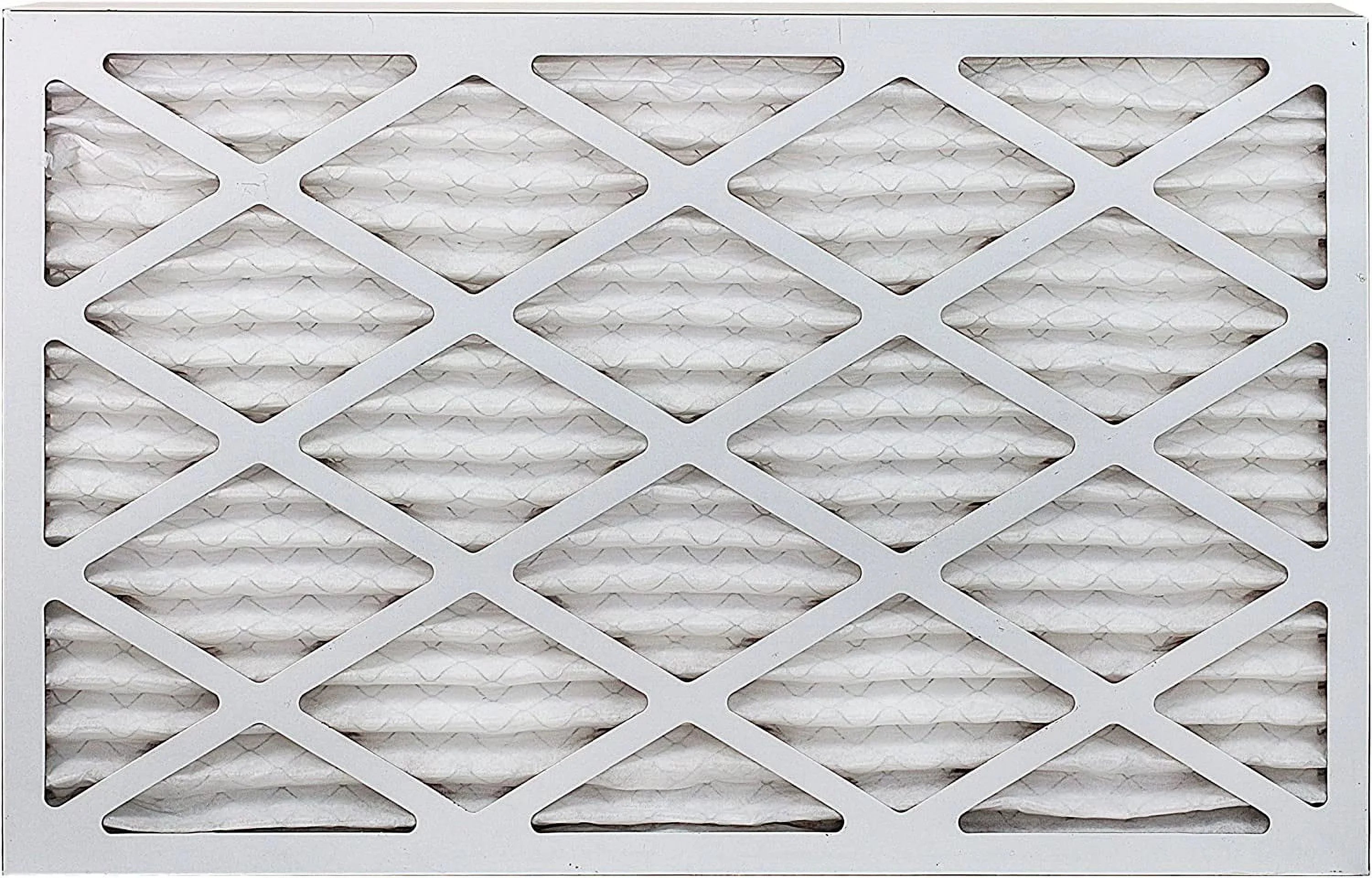 Filterbuy 12x30x1 MERV 8 Pleated HVAC AC Furnace Air Filters (4-Pack)