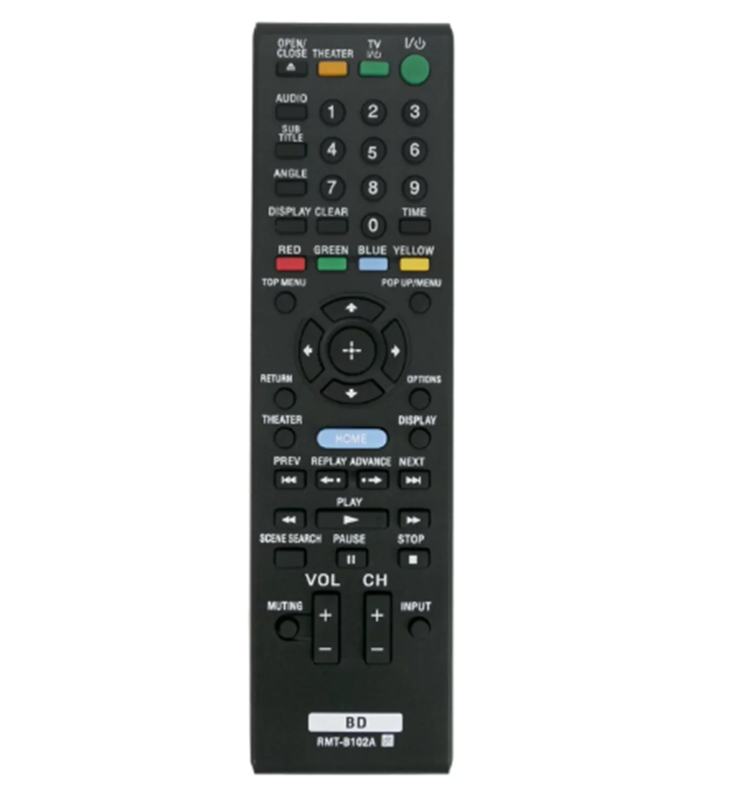 RMT-B102A Remote control replacement Matching with Sony Blu ray DVD player BDPS350 BDP-S350B