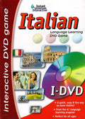 Italian Language Learning Interactive DVD Game - Learn without leaving your couch! Works with DVD Player, TV & Remote
