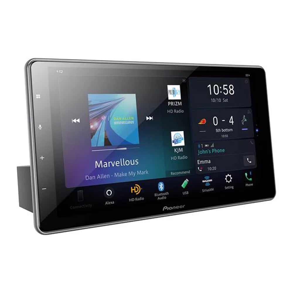 New Pioneer DMH-WT7600NEX 1-DIN 9" Digital Media Receiver & Backup Camera