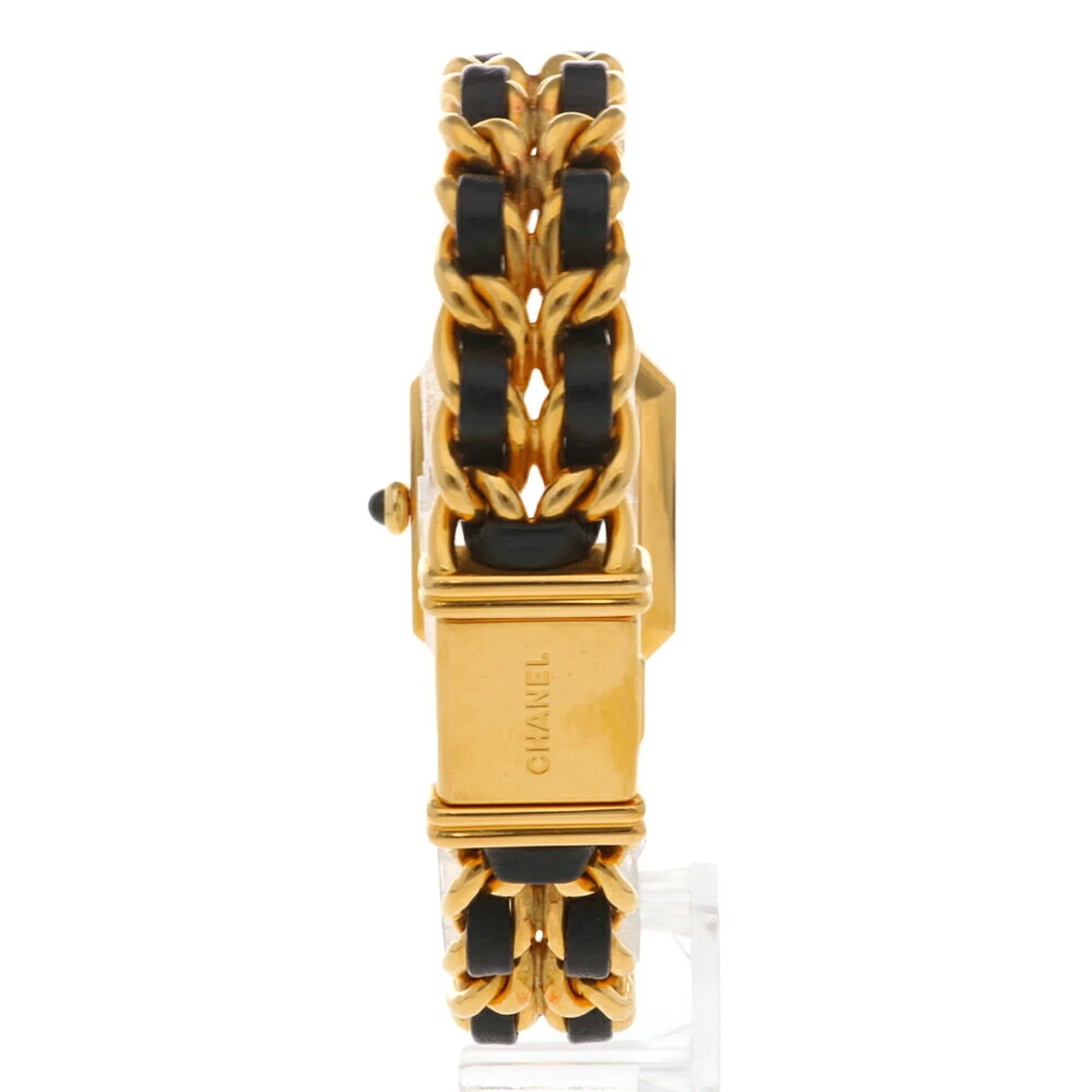 Pre-Owned CHANEL Premiere L Watch GP H0001 Quartz Ladies (Good)