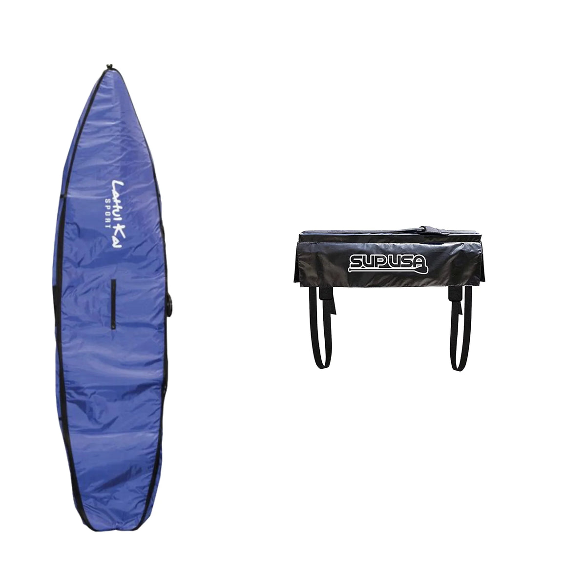 Lahui Kai Stand Up Paddle Board SUP Bag -- 11' 6" -- Shield Carrying Case, Storage (Pack includes Truck Tailgate Pad for Board Transport)