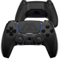 Black ModdedZone Extreme Modded Controller + Anti Recoil 2 Remap Buttons & Interchangeable Thumbsticks & Hair Triggers, Tactical Buttons Fitting with PS5 Custom Controller PC FPS