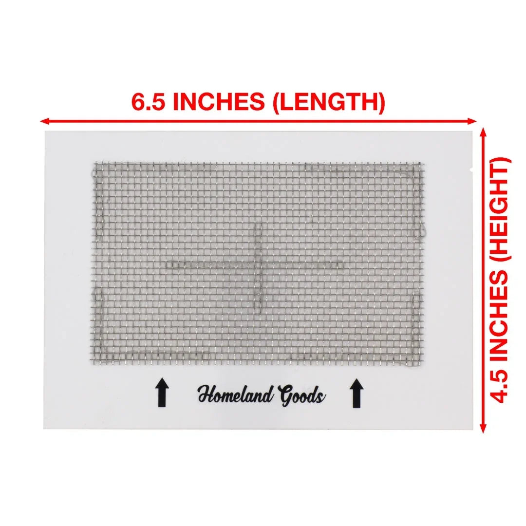 4 Pack Large Ceramic Ozone Plates for Ozone Generators and New Comfort Air Purifiers, 6.5 x 4.5 Inches