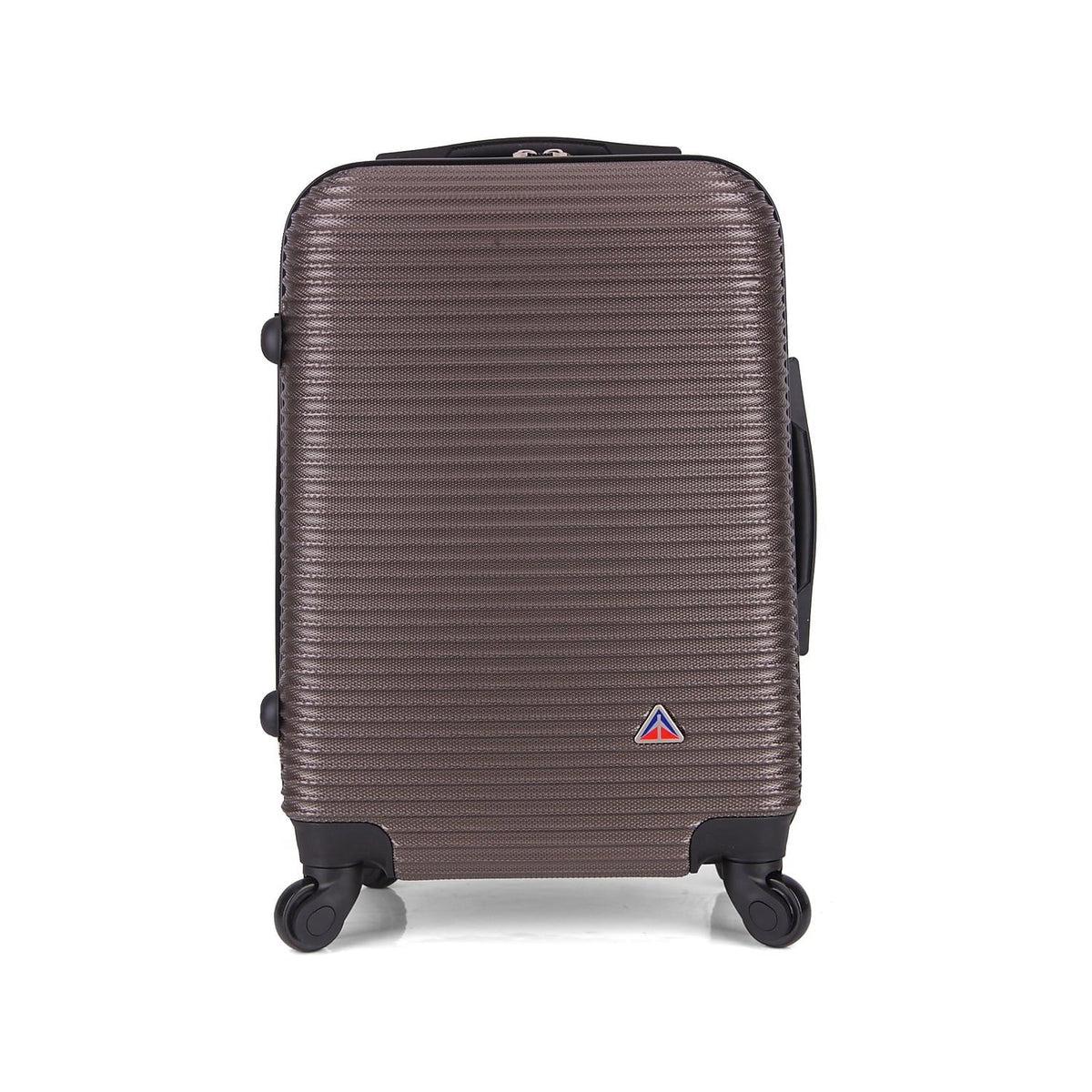 InUSA Royal PC/ABS Plastic Carry-On Luggage Brown (IUROY00S-BRO)