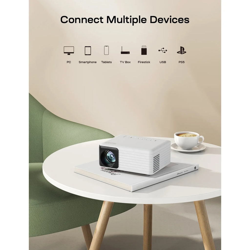 Apeman LC500 LC500 169-In. Portable 1080p Mini Projector