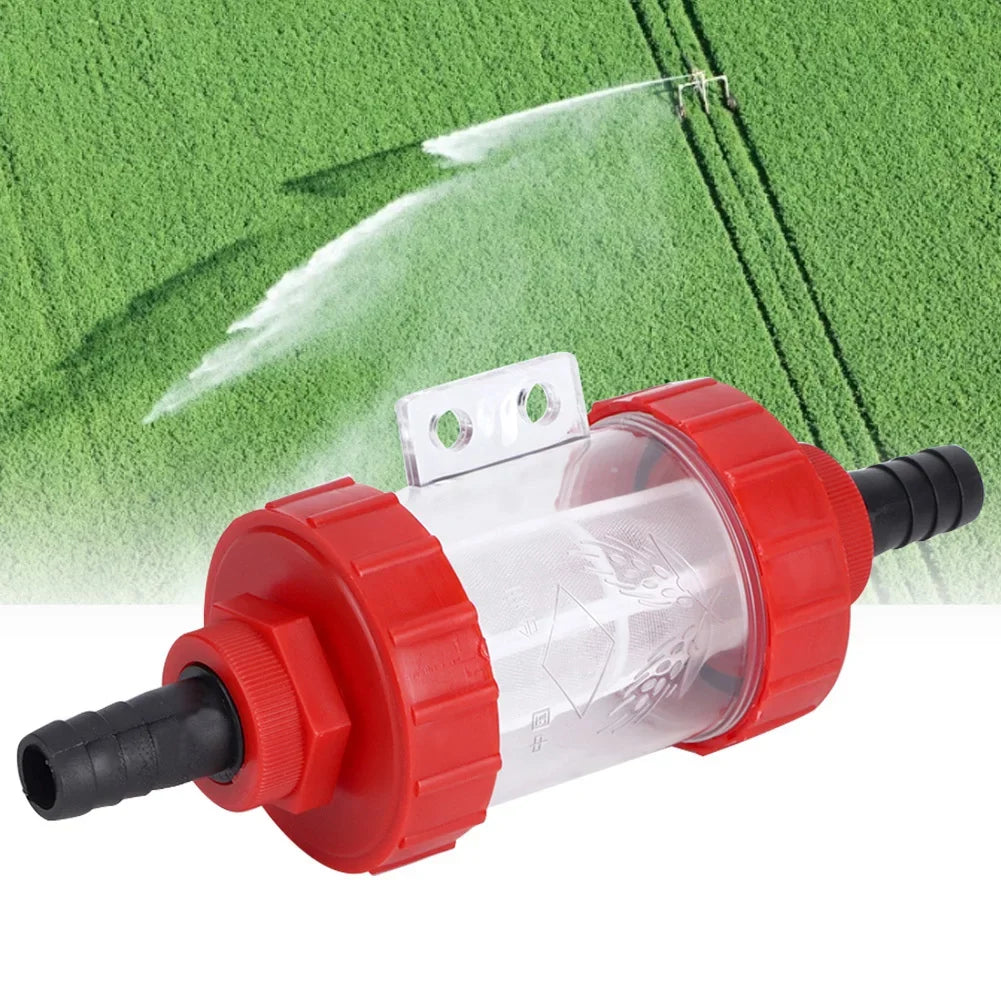 Leylor In-line Mesh Filter-Agricultural In-Line Mesh Filter High Water Pump Transparent Filter (1?)