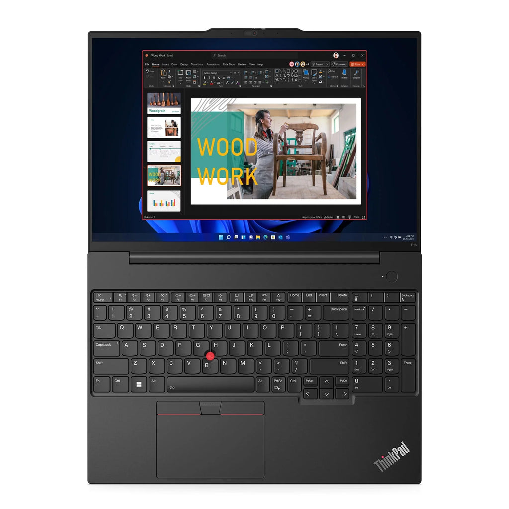 Lenovo ThinkPad 16" Touchscreen Laptop, Intel Core i5 i5-1335U, 512GB SSD, Windows 11 Pro, 21JN005DUS