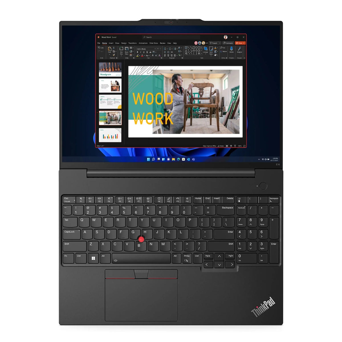 Lenovo ThinkPad 16" Touchscreen Laptop, Intel Core i5 i5-1335U, 512GB SSD, Windows 11 Pro, 21JN005DUS
