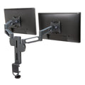 Kensington SmartFit Mounting Arm for Monitor - 2 Display(s) Supported - 24" Screen Support - 50 lb Load Capacity - 75 x 75, 100 x 100