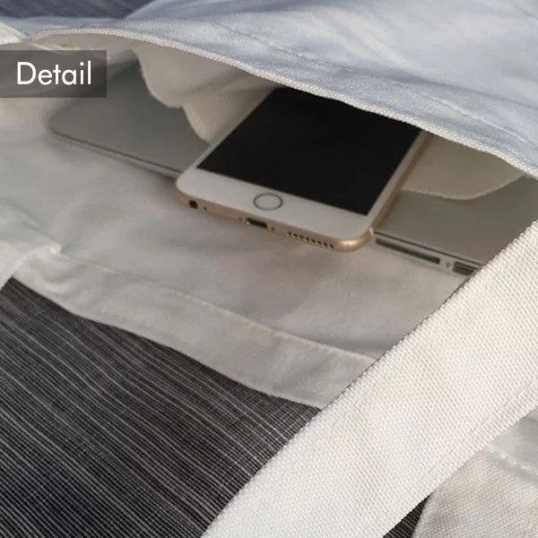 Japanese Travel Lucky Toy Expression Sack Canvas Tote Shoulder Bag