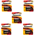 5x Panasonic 6V 2CR5 Photo Lithium Battery Fitting with RL2CR5-1, XLDL223AB
