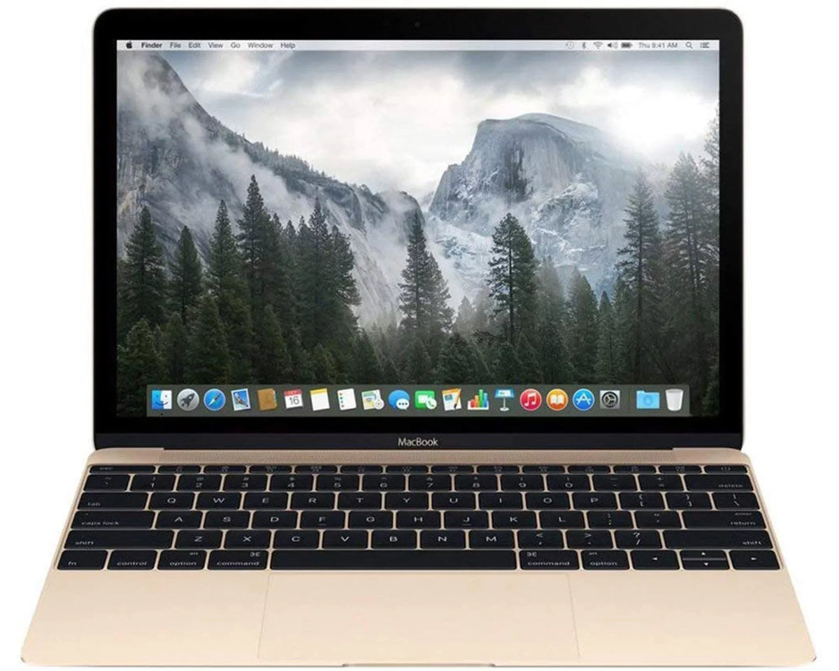 Apple MacBook 12" (Early 2016) Intel Core M5-6Y54 X2 1.2GHz 8GB 512GB, Gold (Scratch And Dent Used)