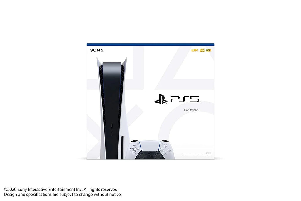 Sony Playstation 5 Disc Version PS5 Console and Black Pulse 3D Headset Bundle with Microfiber Cleaning Cloth