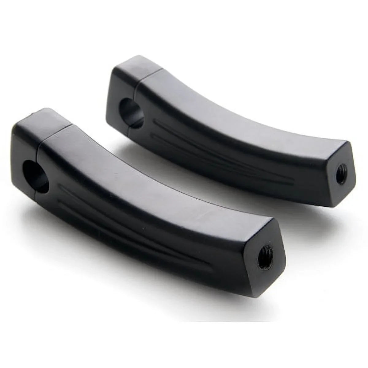 Krator 5.5" Black Bike Handlebar Pullback Risers 7/8" Fitting with Yamaha FZR 400 600 750 1000
