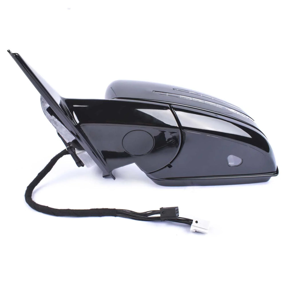 GELUOXI Driver Side Rear View Mirror for Mercedes-Benz E-Calss Sedan Wagon 2010-2016 Black 1Pc