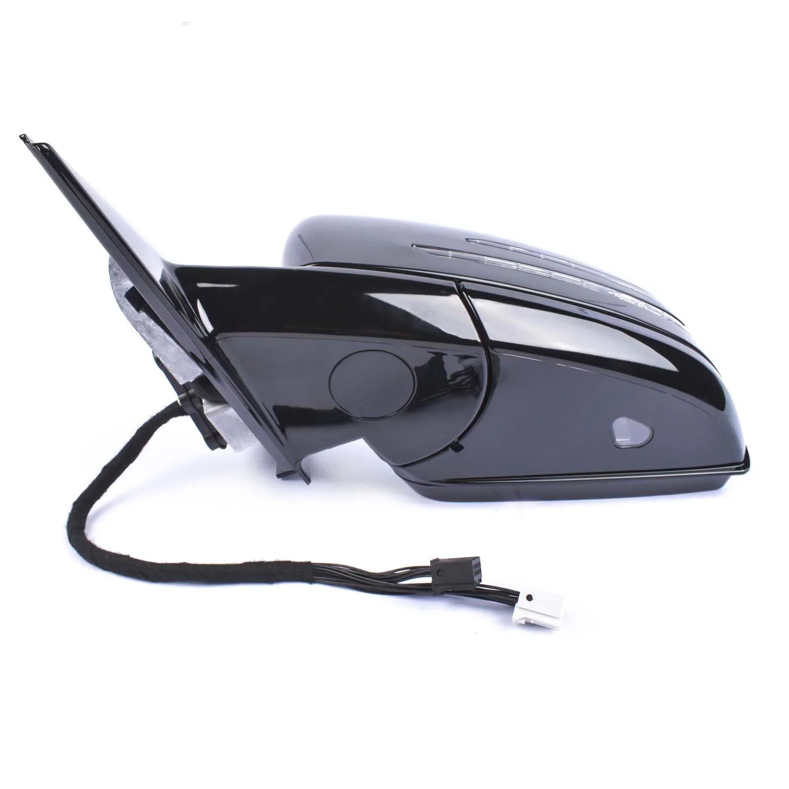 GELUOXI Driver Side Rear View Mirror for Mercedes-Benz E-Calss Sedan Wagon 2010-2016 Black 1Pc