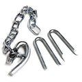 Gallagher F0202U Electric Fence Gate Latch, 14-In. Chain & 2 Staples - Quantity 1