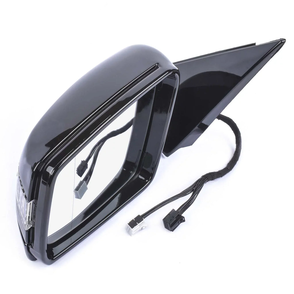 GELUOXI Driver Side Rear View Mirror for Mercedes-Benz E-Calss Sedan Wagon 2010-2016 Black 1Pc
