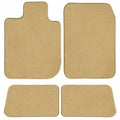 GGBAILEY BMW X3 Beige Classic Carpet Car Mats / Floor Mats, Custom Fit for 2018, 2019, 2020, 2021 - Driver, Passenger & Rear Mats