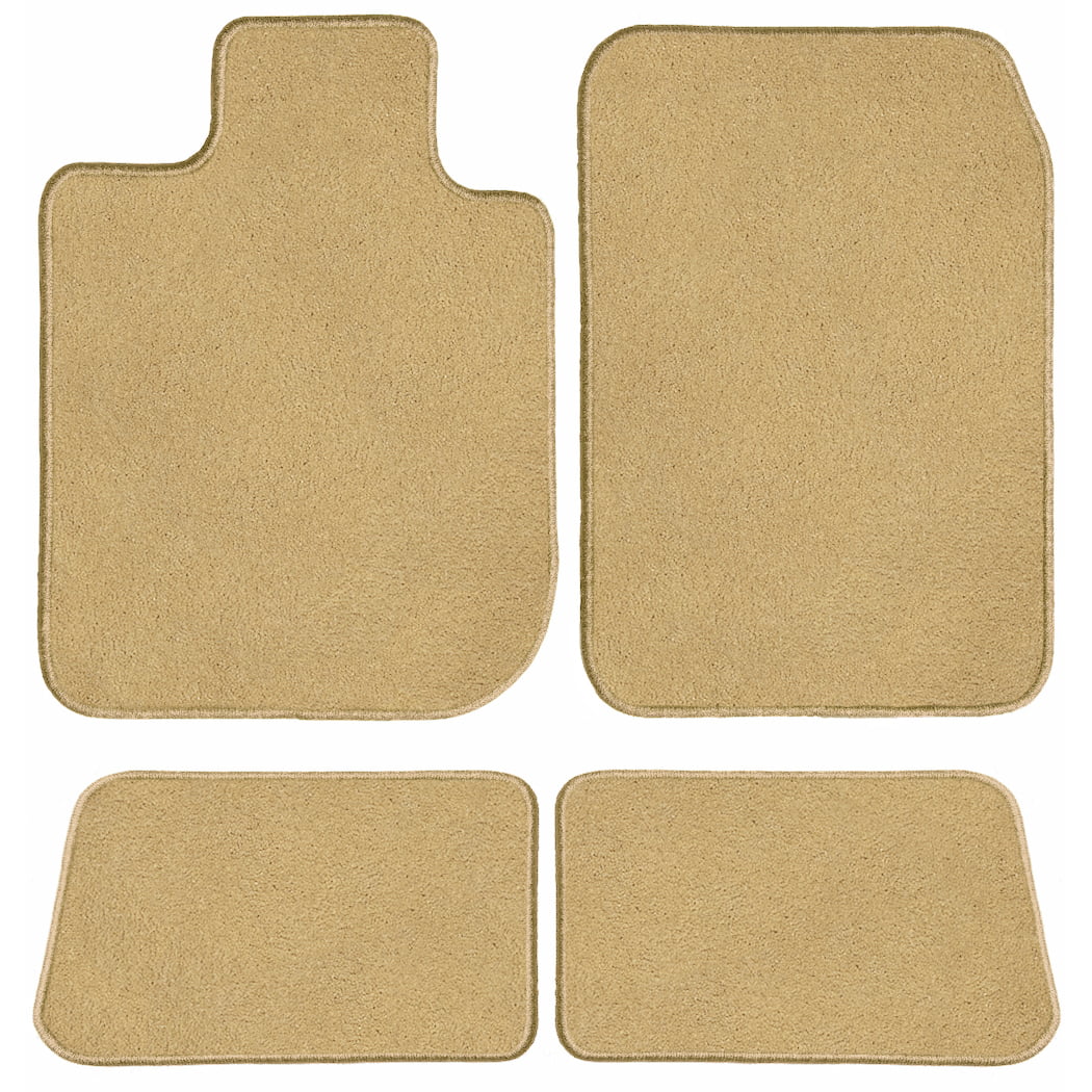 GGBAILEY BMW X3 Beige Classic Carpet Car Mats / Floor Mats, Custom Fit for 2018, 2019, 2020, 2021 - Driver, Passenger & Rear Mats