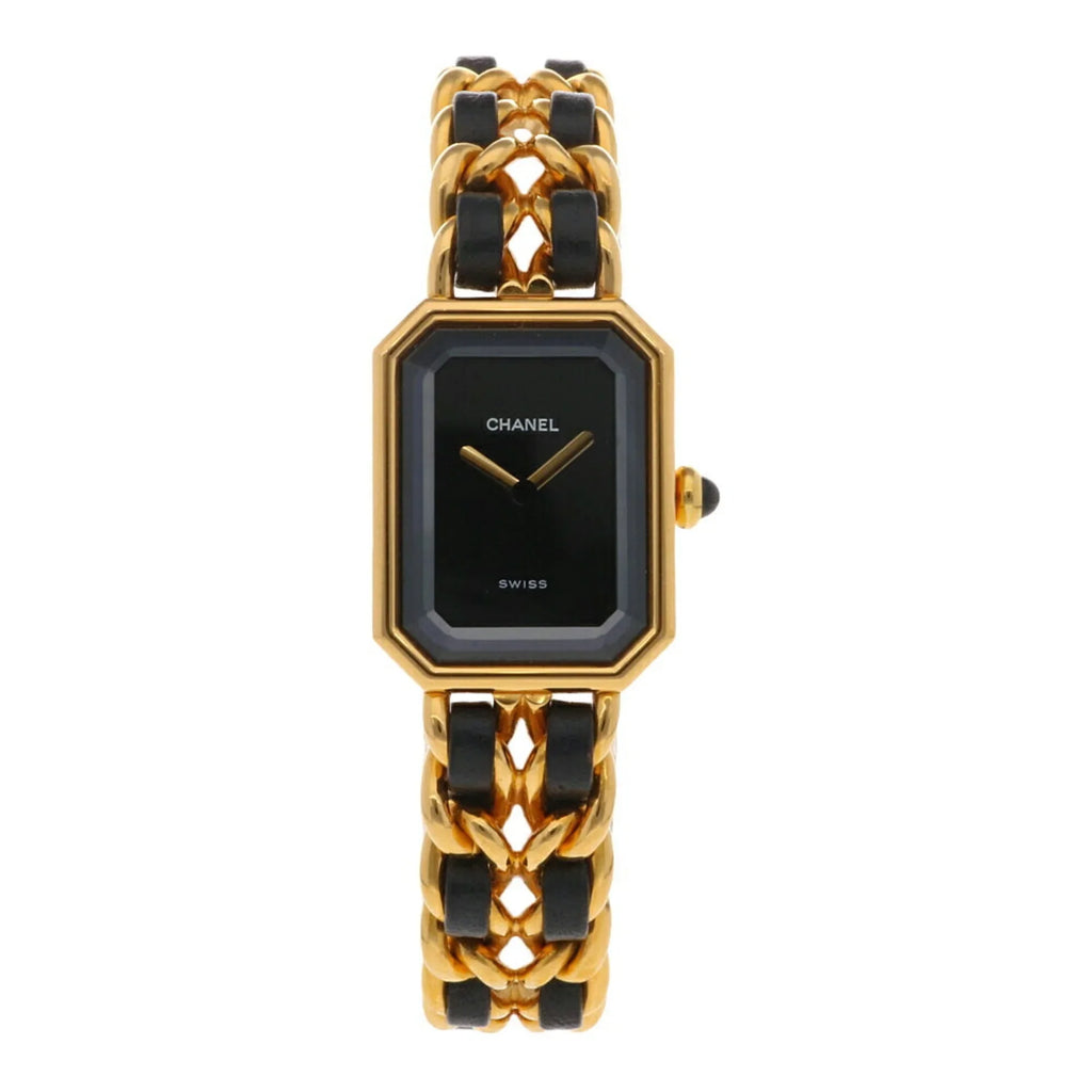 Pre-Owned CHANEL Premiere L Watch GP H0001 Quartz Ladies (Good)