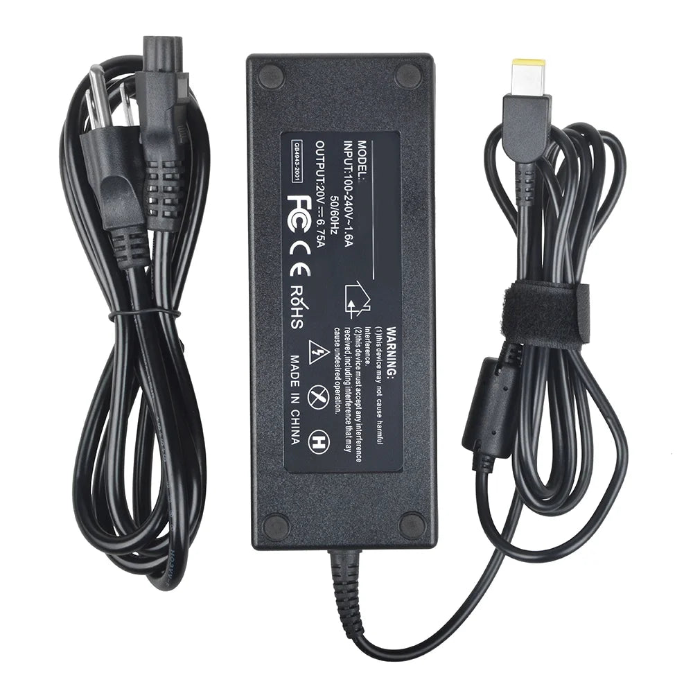 CJP-Geek 135W AC Power Adapter Charger Supply for Lenovo Y50-70AS-ISE ADL135NLC3A Cord