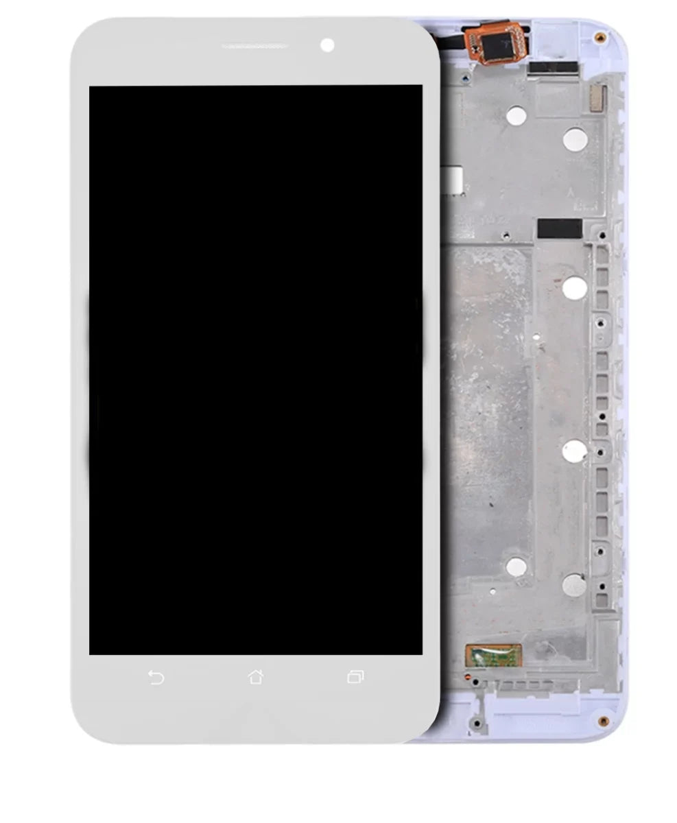 Replacement LCD Assembly With Frame Fitting For Asus ZenFone Max (ZC550KL / Z010D / Z010DA) (White)