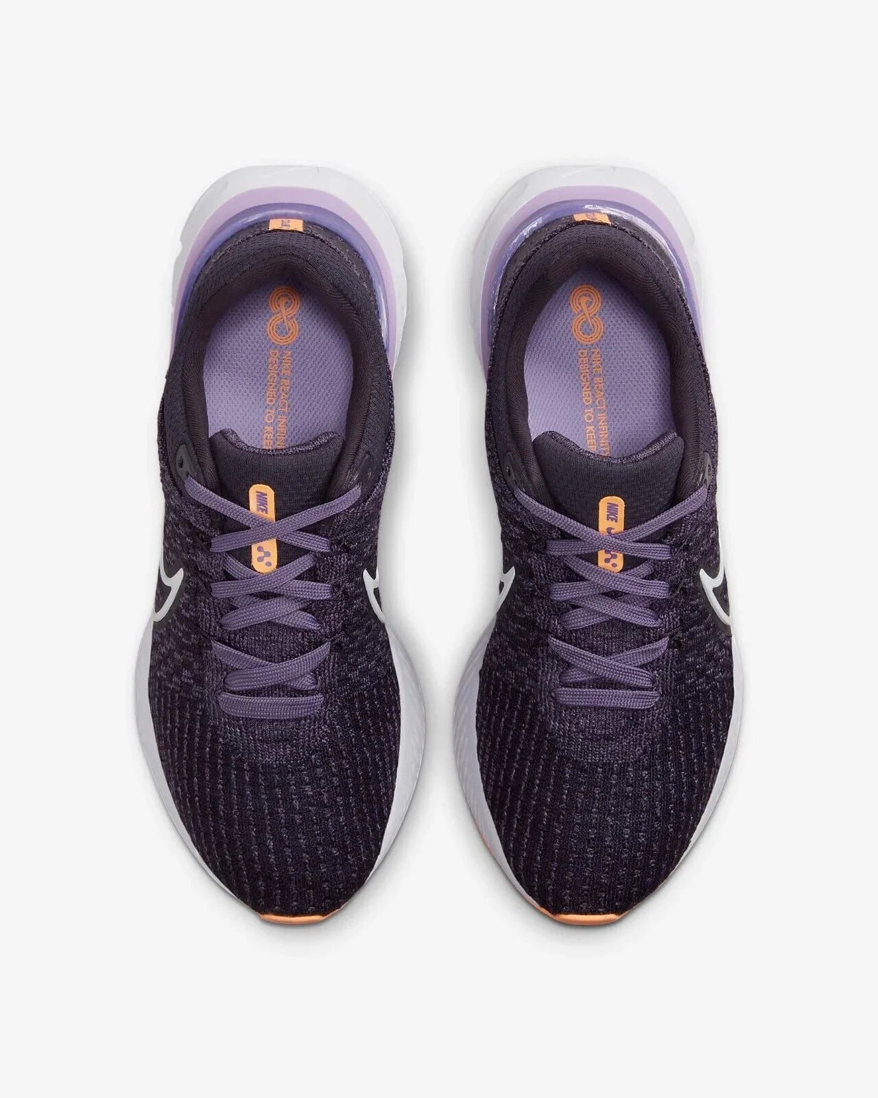 Nike React Infinity 3 DD3024-502 Sneaker Women US 11 Purple Running Shoes PAW261