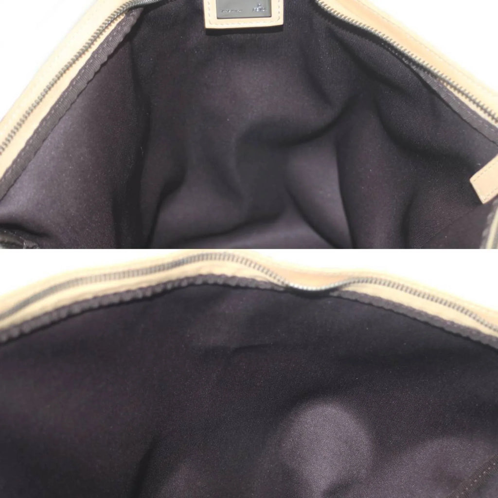Pre-Owned FENDI Shoulder bag Zucca pattern Brown 2355.7VA020.28E (Good)