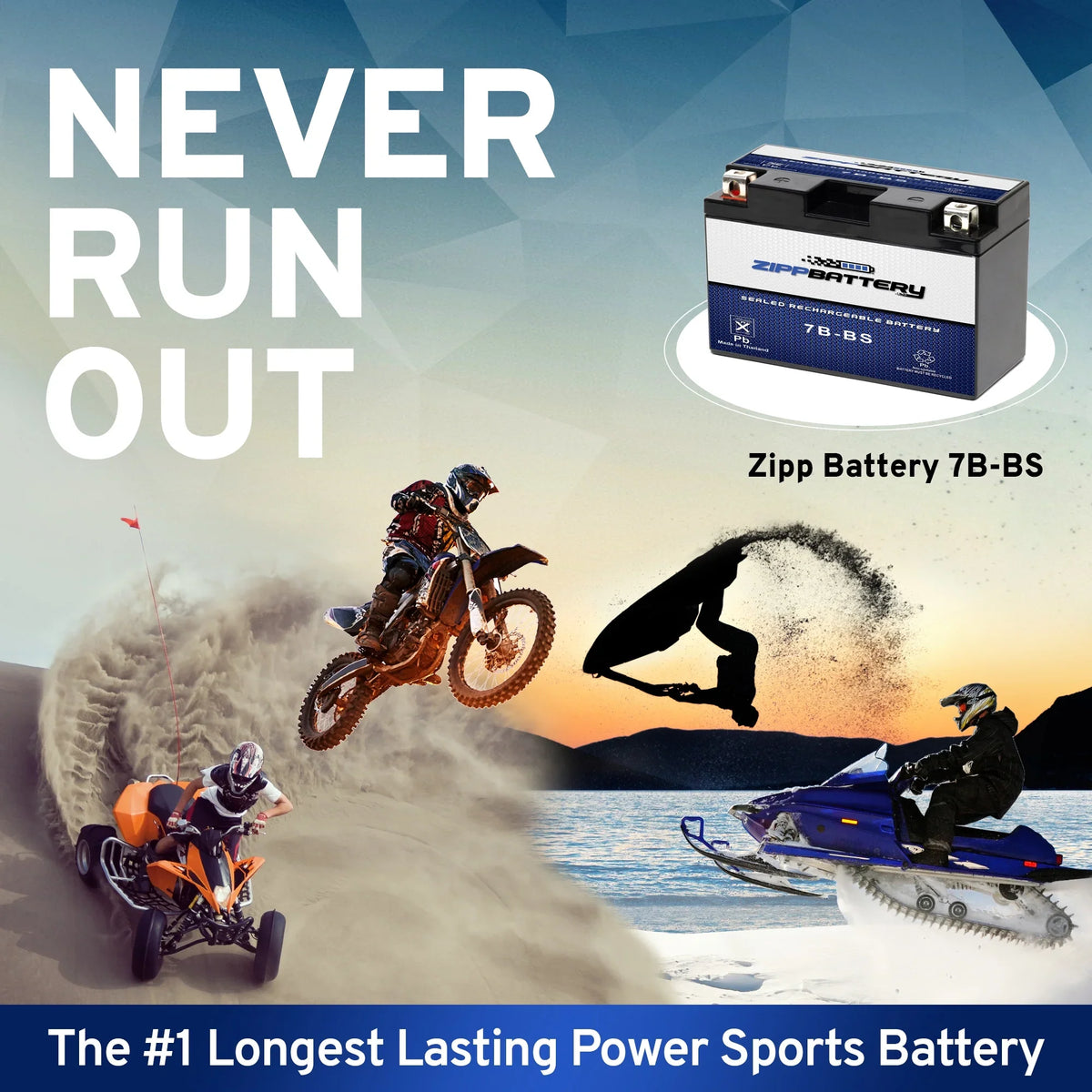 Yt7B-Bs High Performance - Agm Motorcycle Battery For 2008 Suzuki Drz400Sm