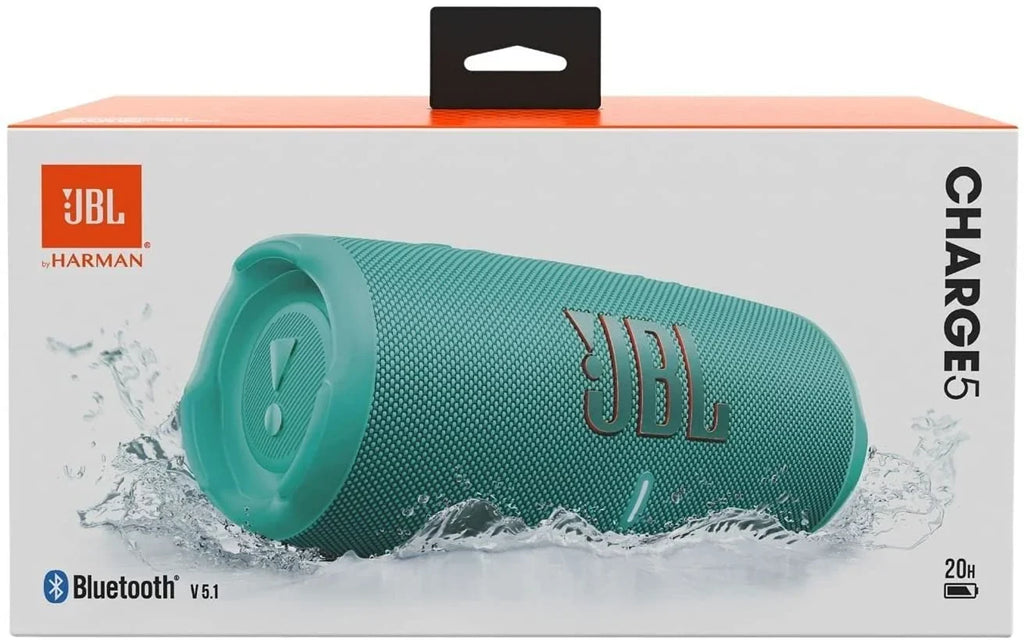 Open Box JBL Charge 5 Teal Bluetooth Speaker