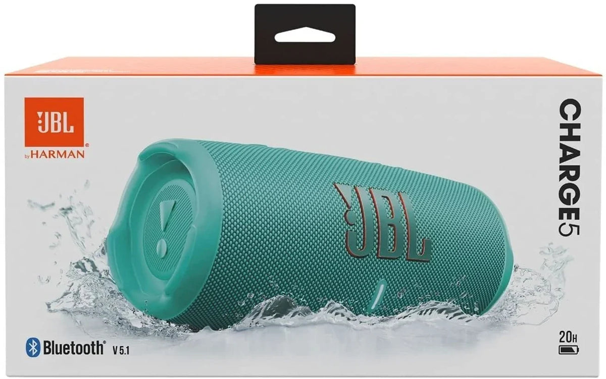 Open Box JBL Charge 5 Teal Bluetooth Speaker